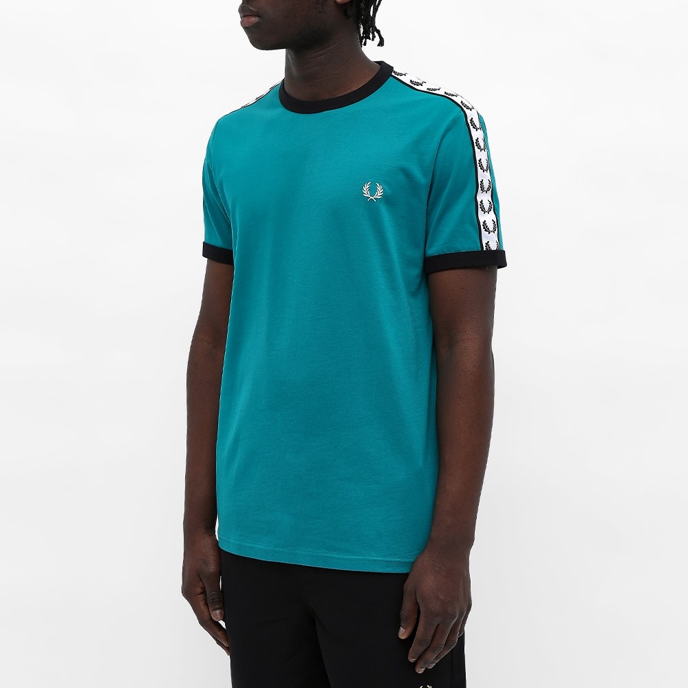 Fred Perry Taped Ringer Tee - 4