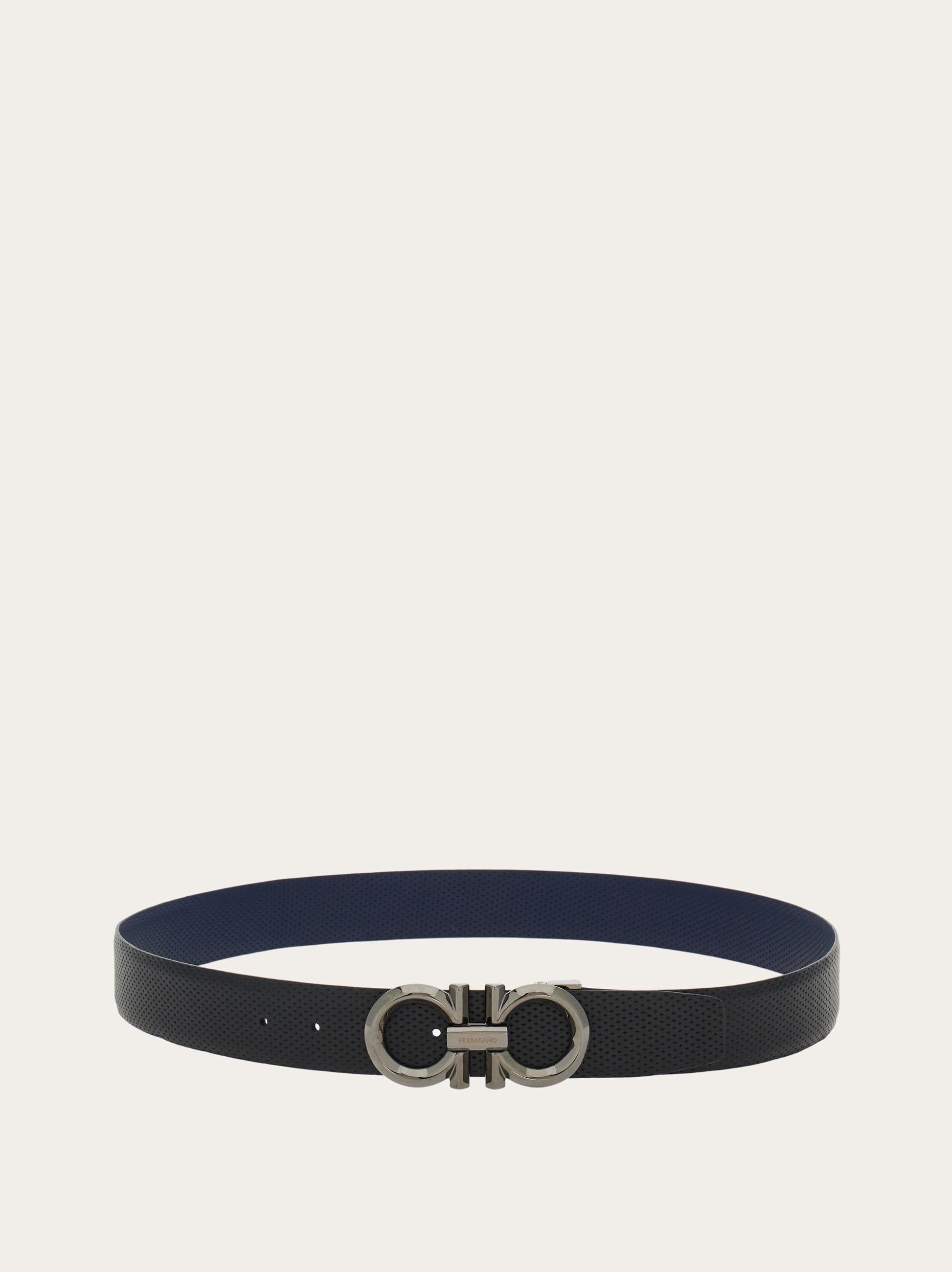 Reversible and adjustable Gancini belt - 3