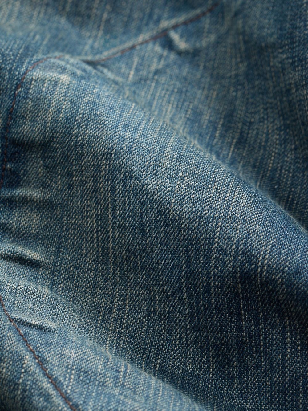 cargo denim shorts - 4