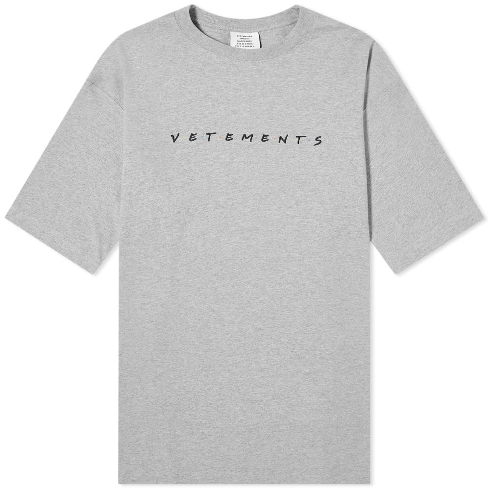 VETEMENTS Oversized Friendly Logo Tee - 1