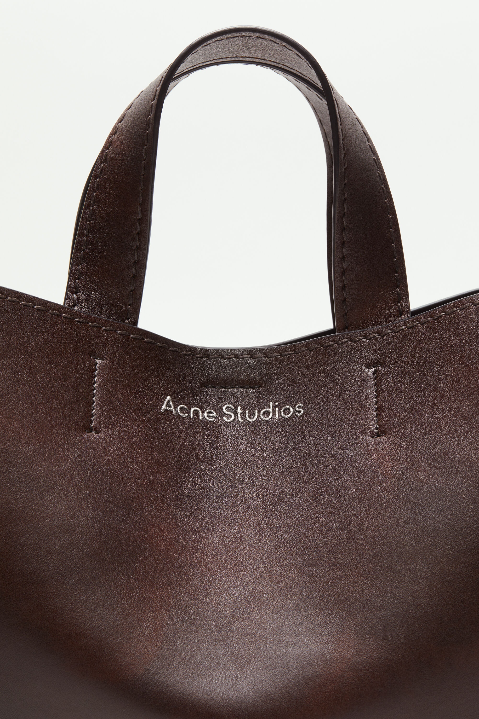 Musubi midi tote - Dark brown - 5