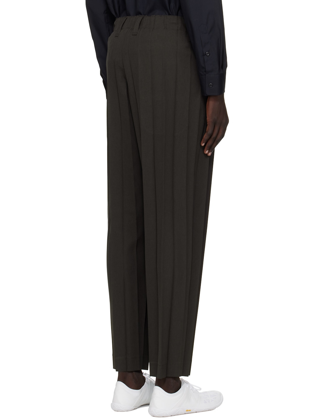 Brown Edge Ensemble Trousers - 3