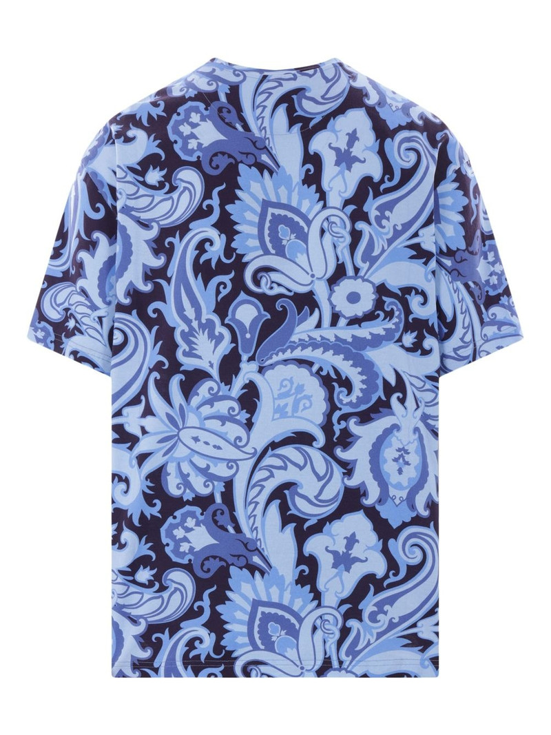 Etro paisley-print T-shirt outlook