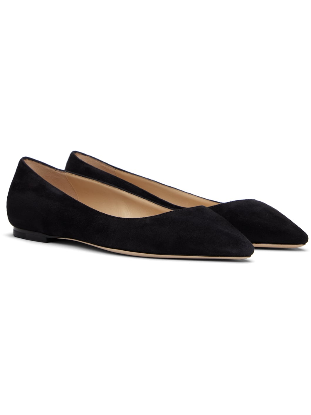 Black Romy Ballerina Flats - 4