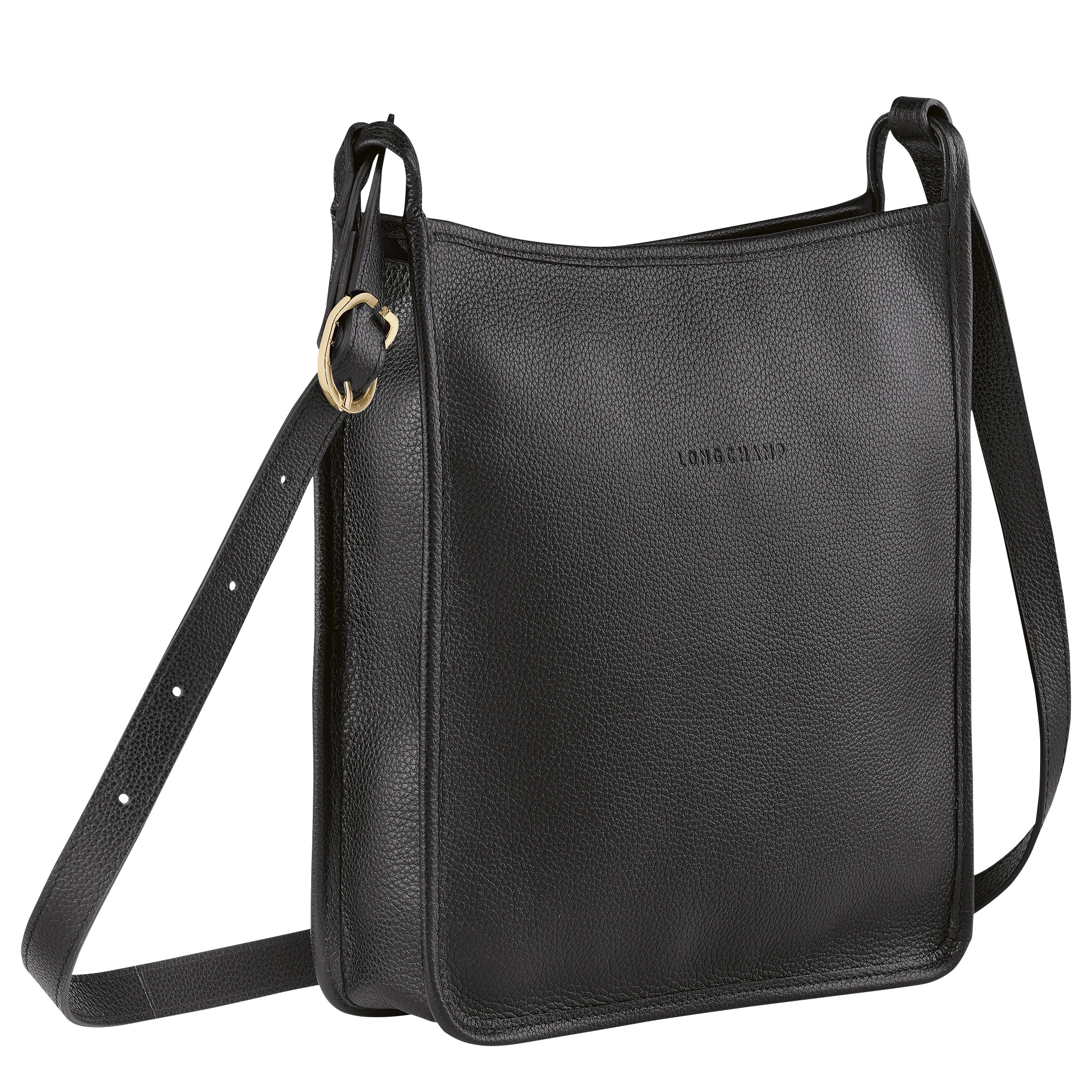 Le Foulonné M Crossbody bag Black - Leather - 3