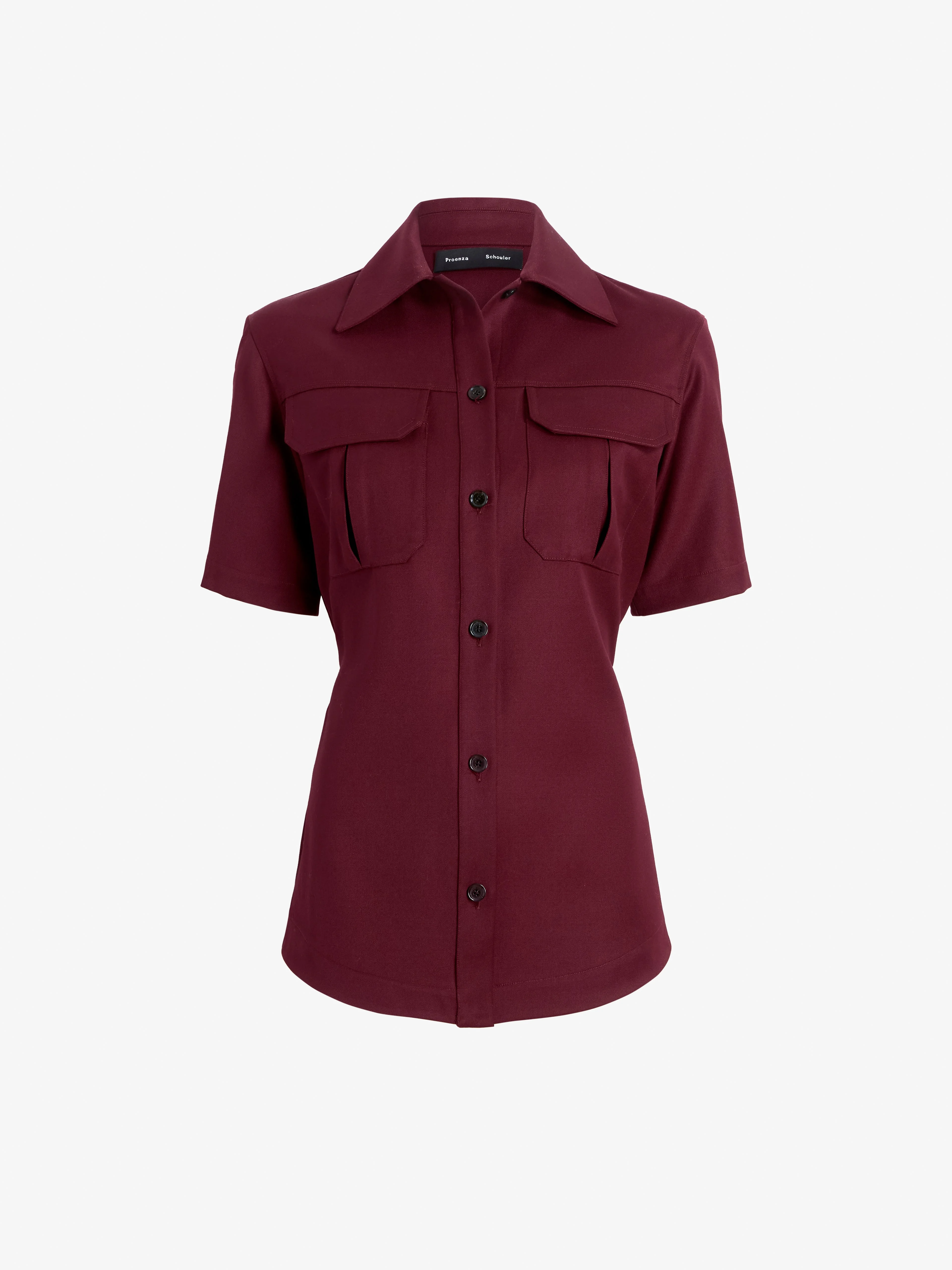Nali Top in Wool Gabardine - 1