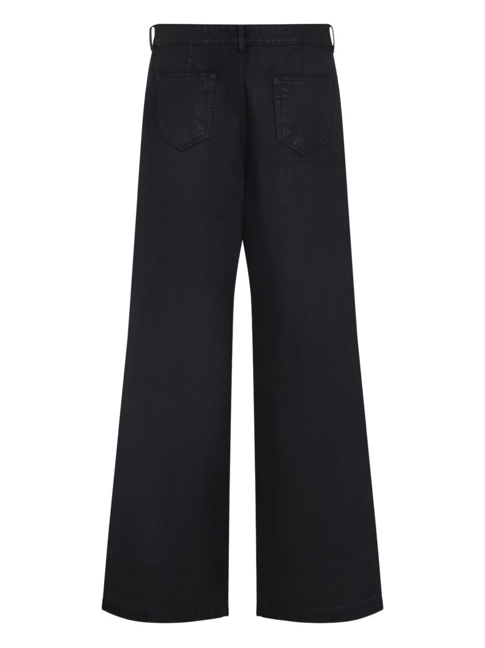 cotton wide-leg jeans - 2