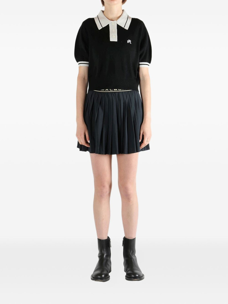 malbon Mikayla short-sleeves collared polo top outlook