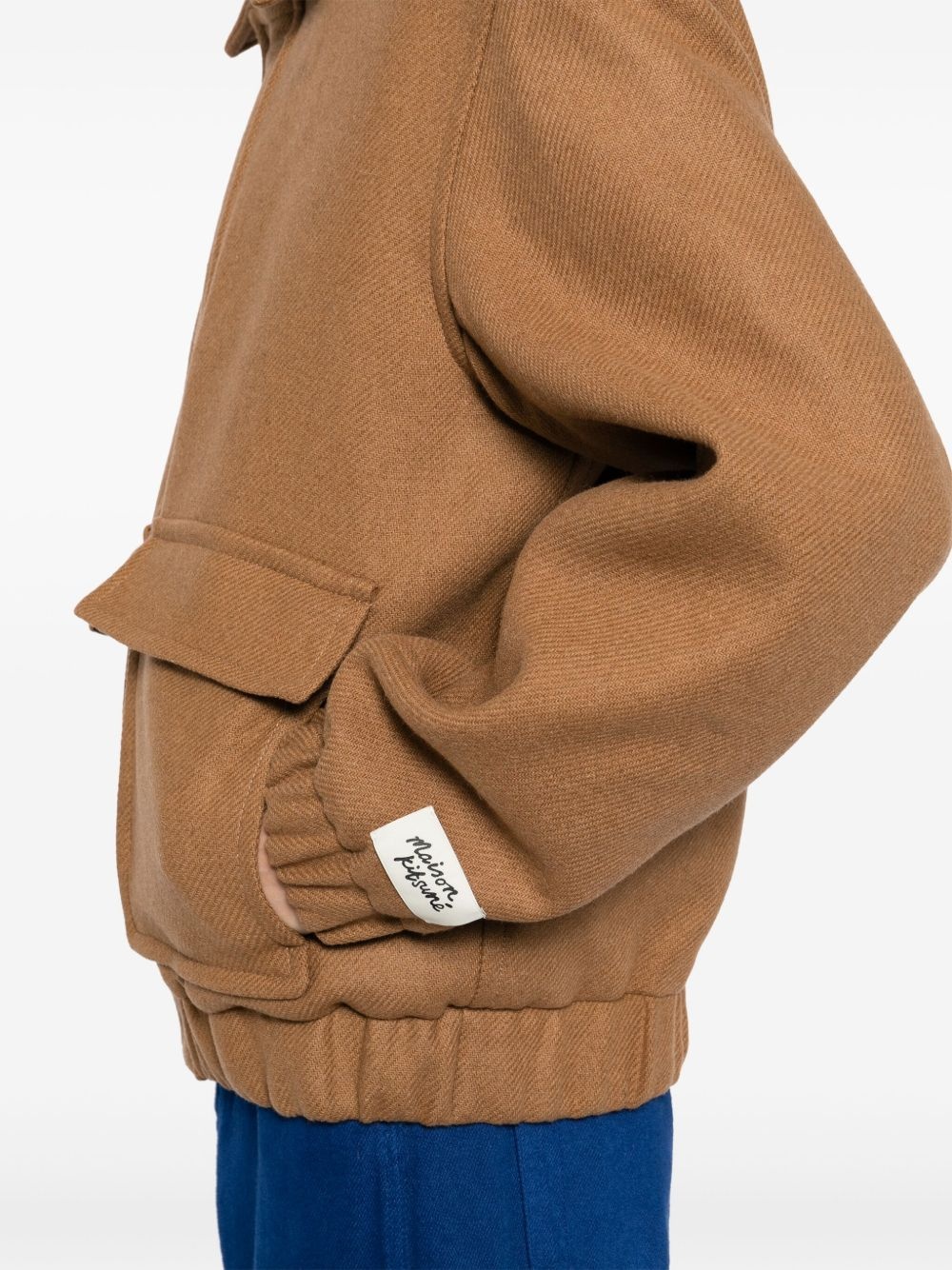 spread collar jacket - 5