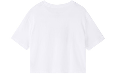 Nike (WMNS) Nike Sportswear Essential Short Casual Crew Neck Short Sleeve T-Shirt White BV6176-100 outlook