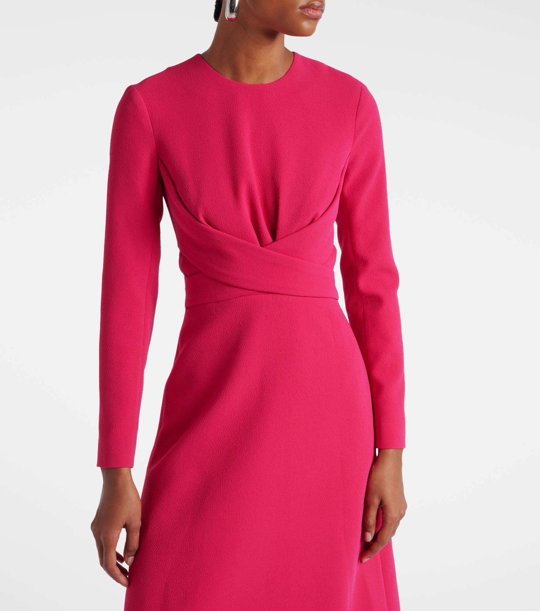 Elta crêpe midi dress - 4