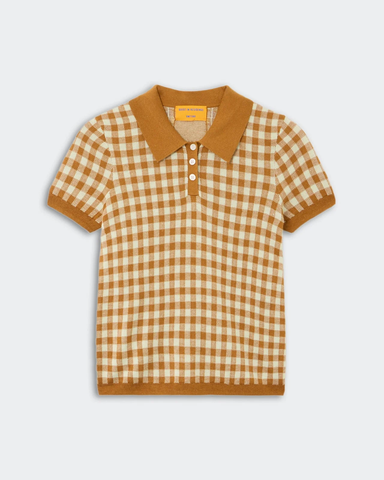 Gingham Shrunken Polo - 1