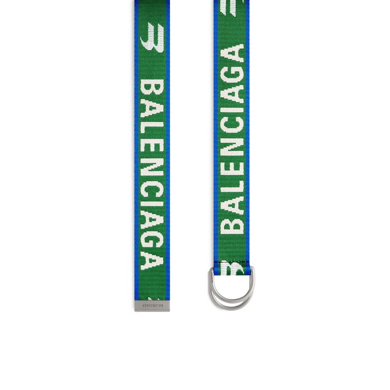 Men's D Ring Belt in Green 1