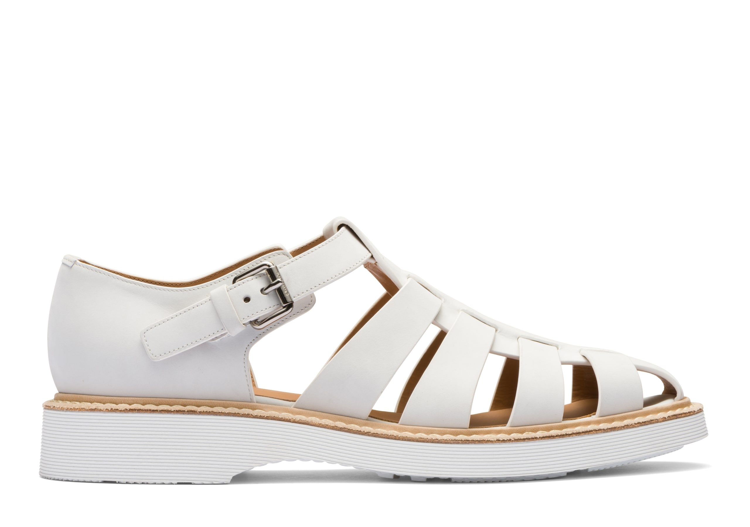 Hove
Nubuck Sandal Bright white - 1