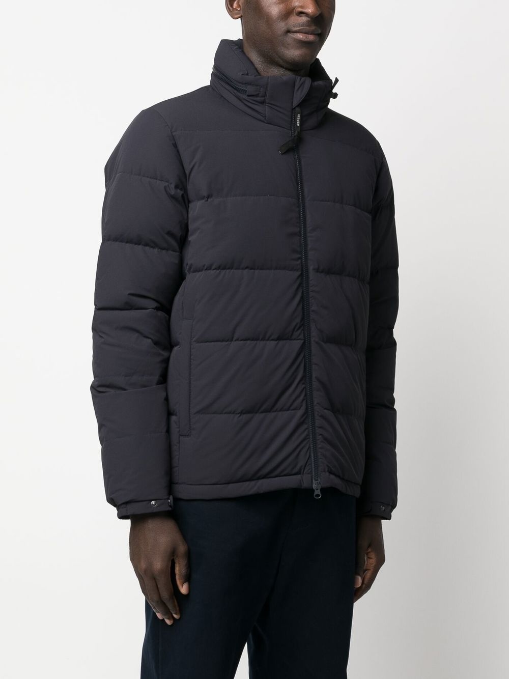padded funnel-neck jacket - 3