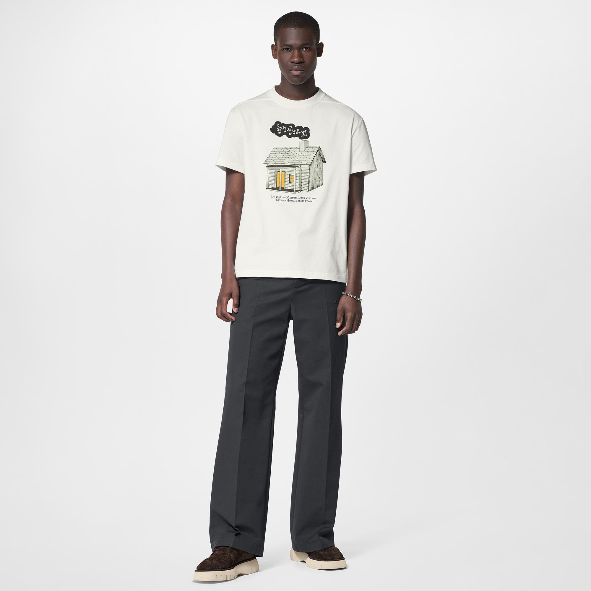 LV House Printed T-Shirt - 2