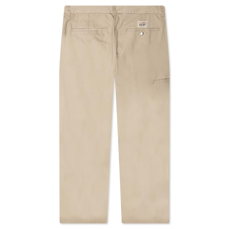 Stüssy TWILL WORKGEAR TROUSER - KHAKI outlook