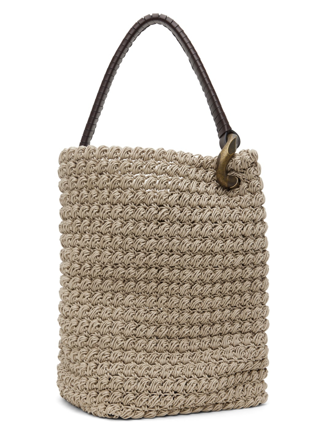 Taupe Large JWA Corner Bucket Tote - 2