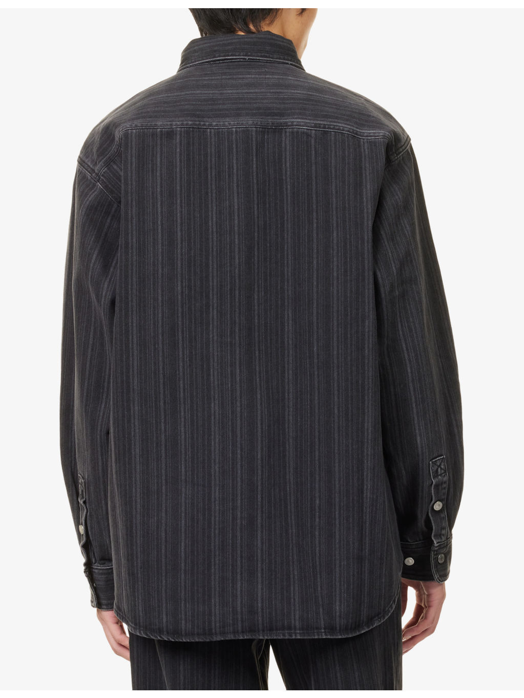 Rylan Loose-Fit Denim Shirt Jacket - 4