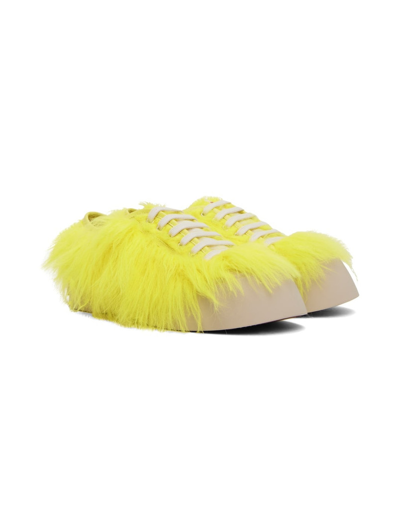 SSENSE Exclusive Yellow Pablo Sneakers 4