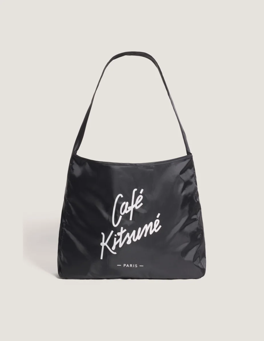 CAFE KITSUNE FOLDABLE TOTE - 1