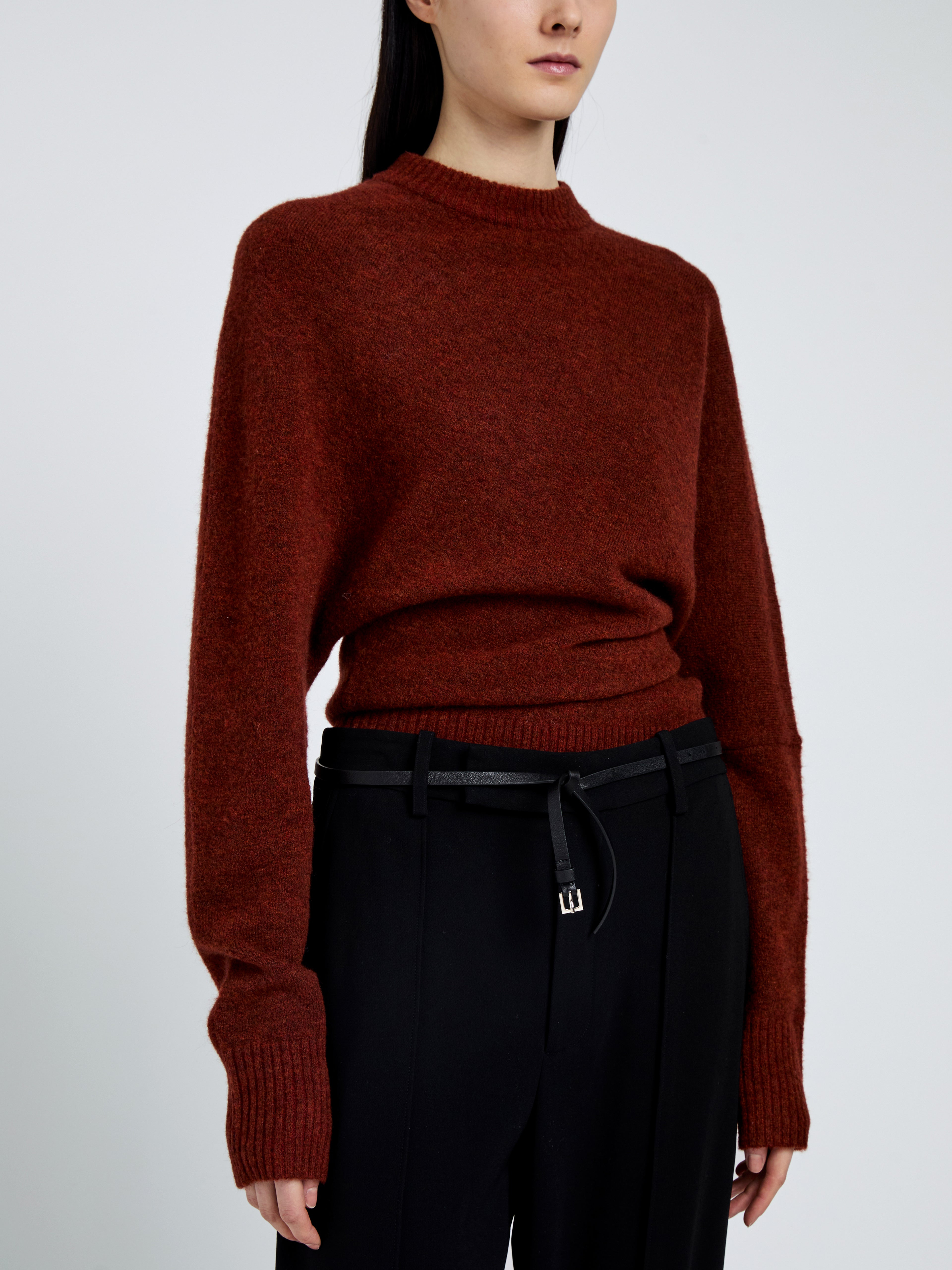 Abie Top in Clean Boiled Wool - 6