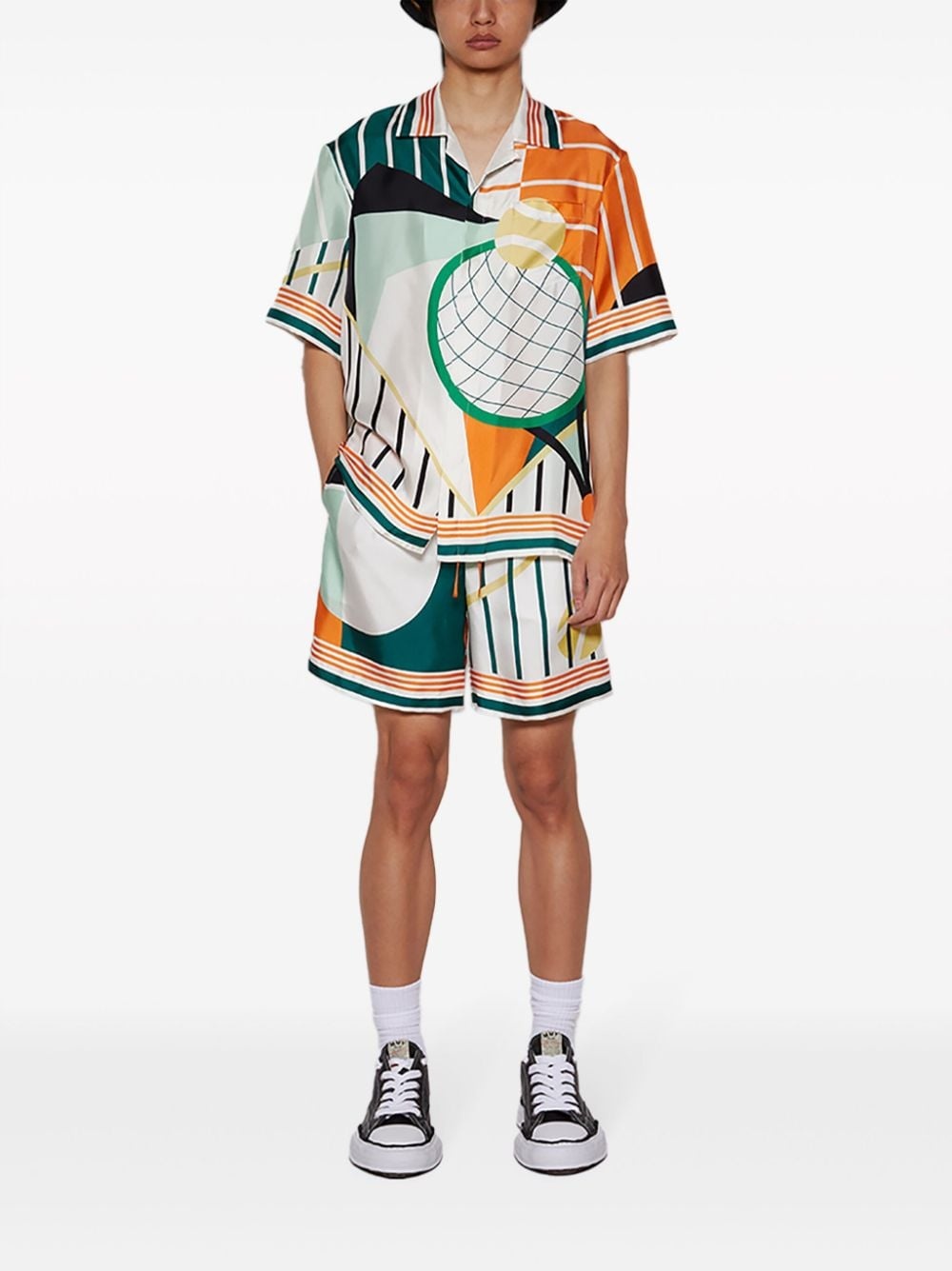 Court Abstrait silk shirt - 2