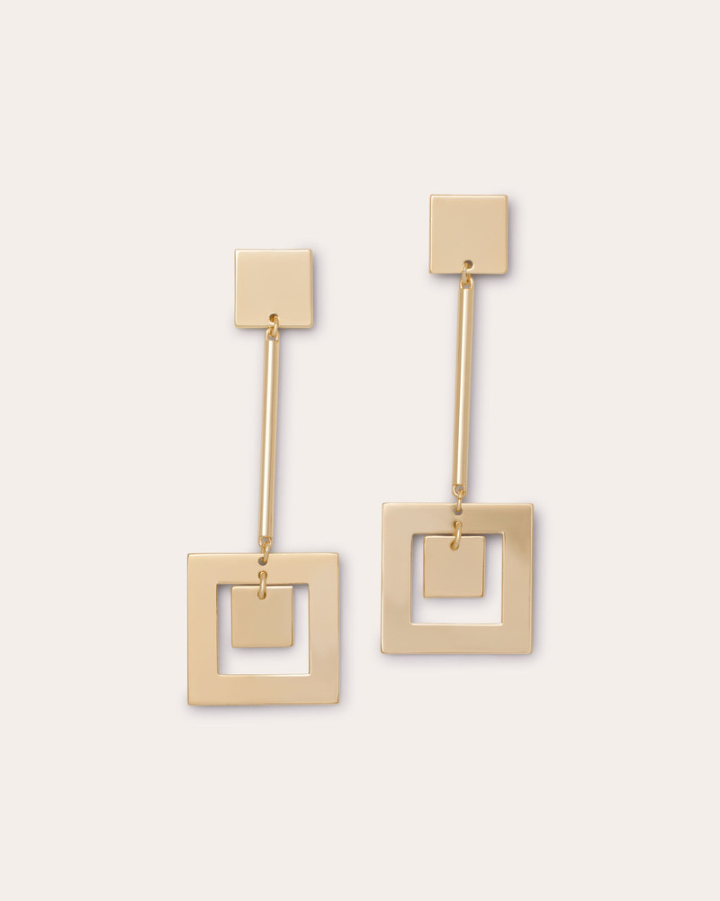RAMY BROOK Halla Geometric Square Earrings outlook