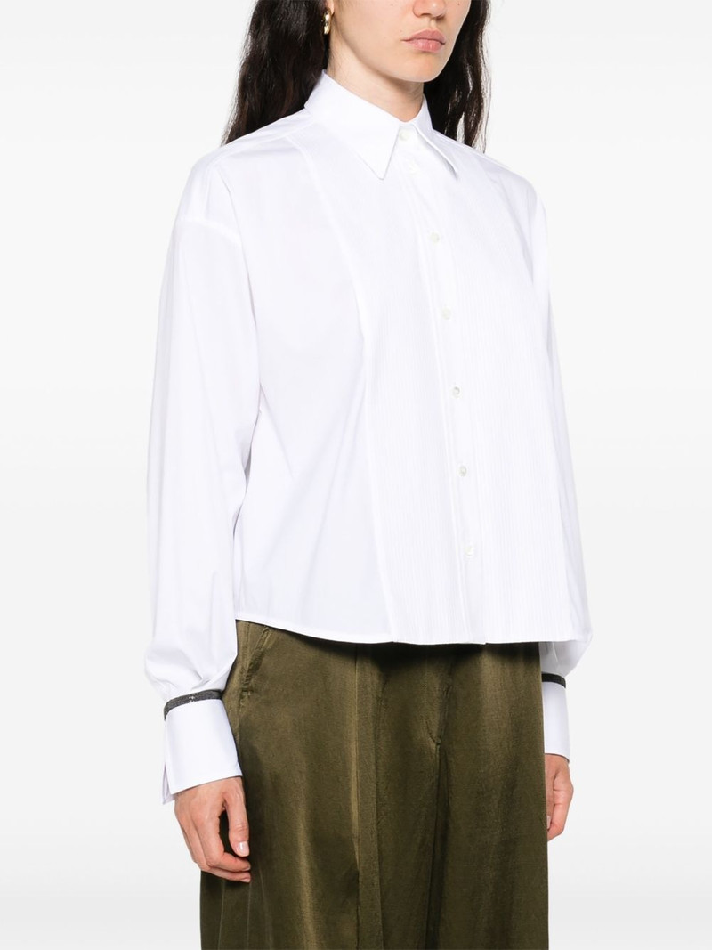 pintuck-detailed shirt 3