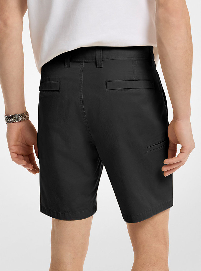 MICHAEL KORS Stretch Cotton Shorts outlook