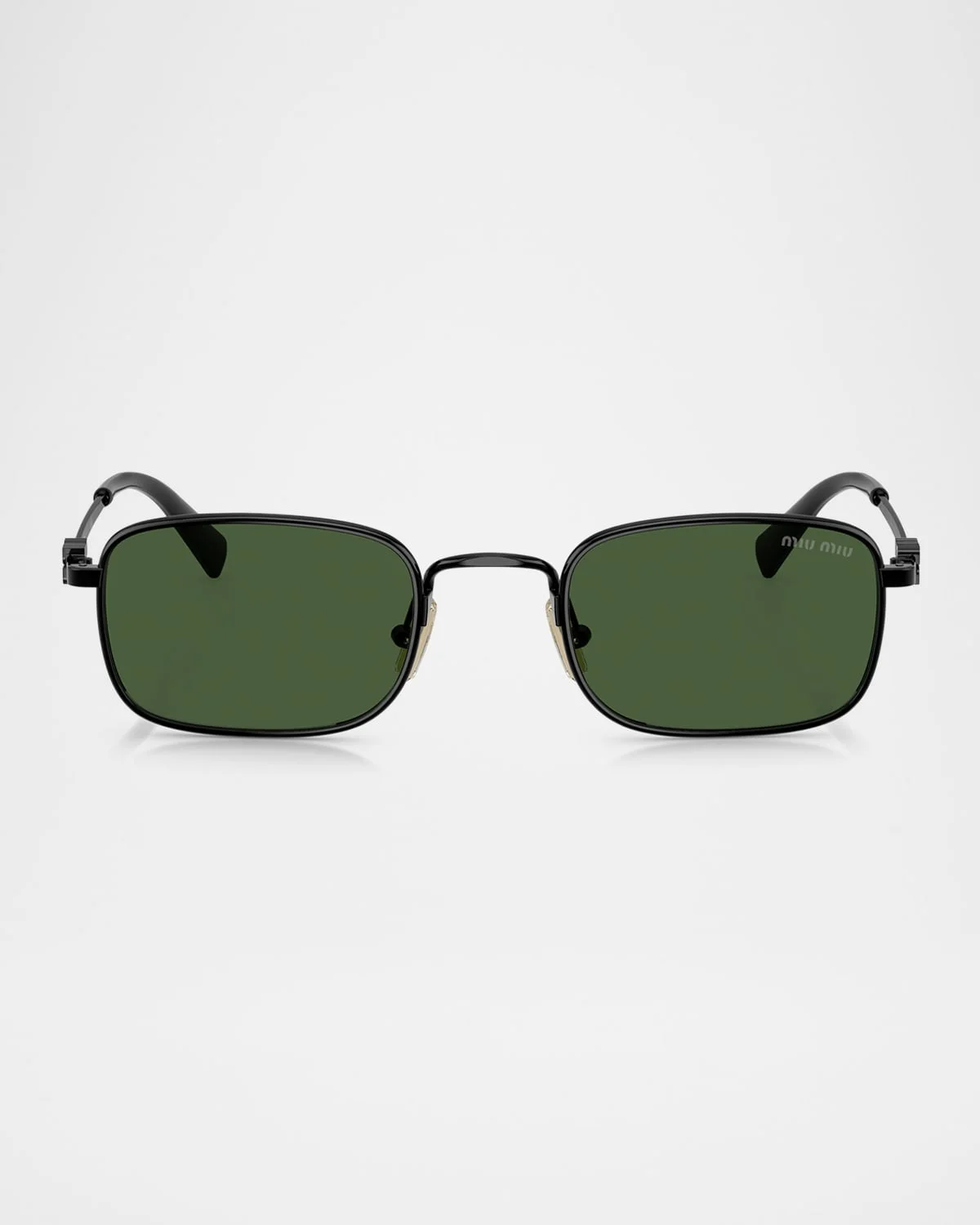 MUA53S Rectangular Metal Sunglasses - 1