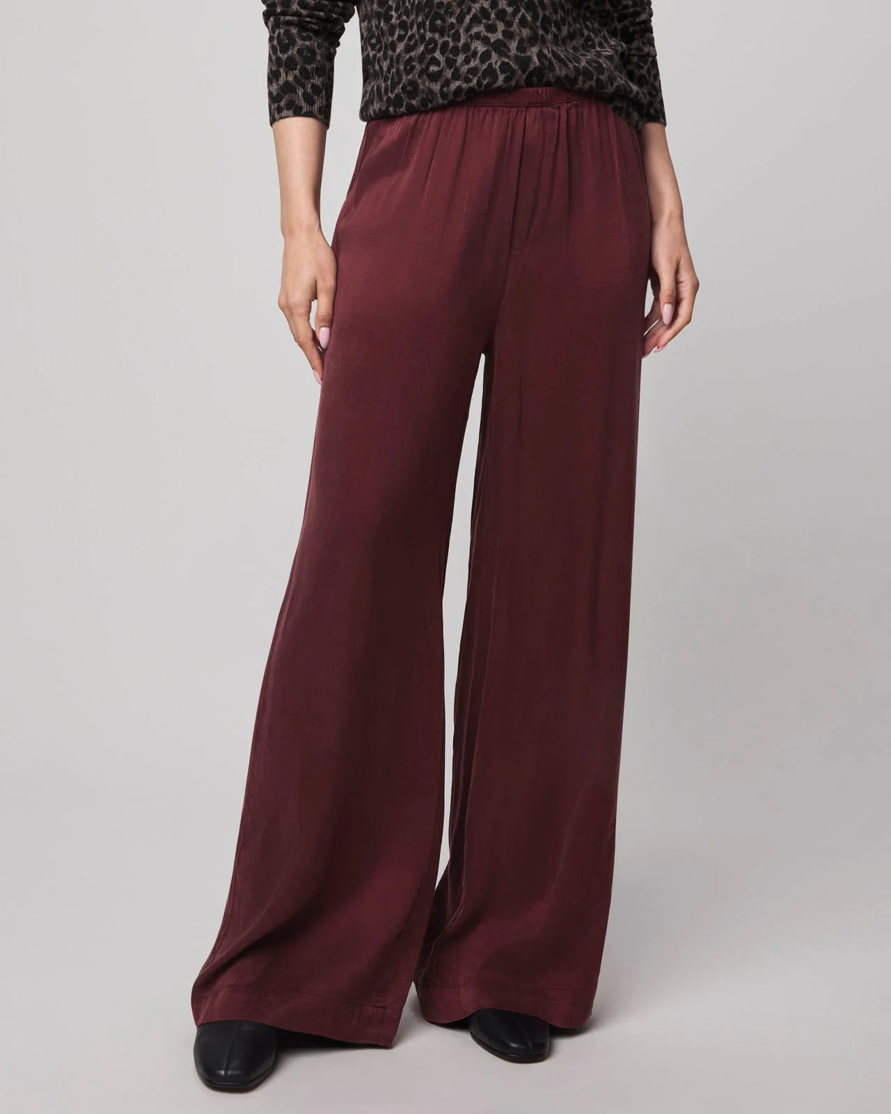 Serena Satin Pant - 1