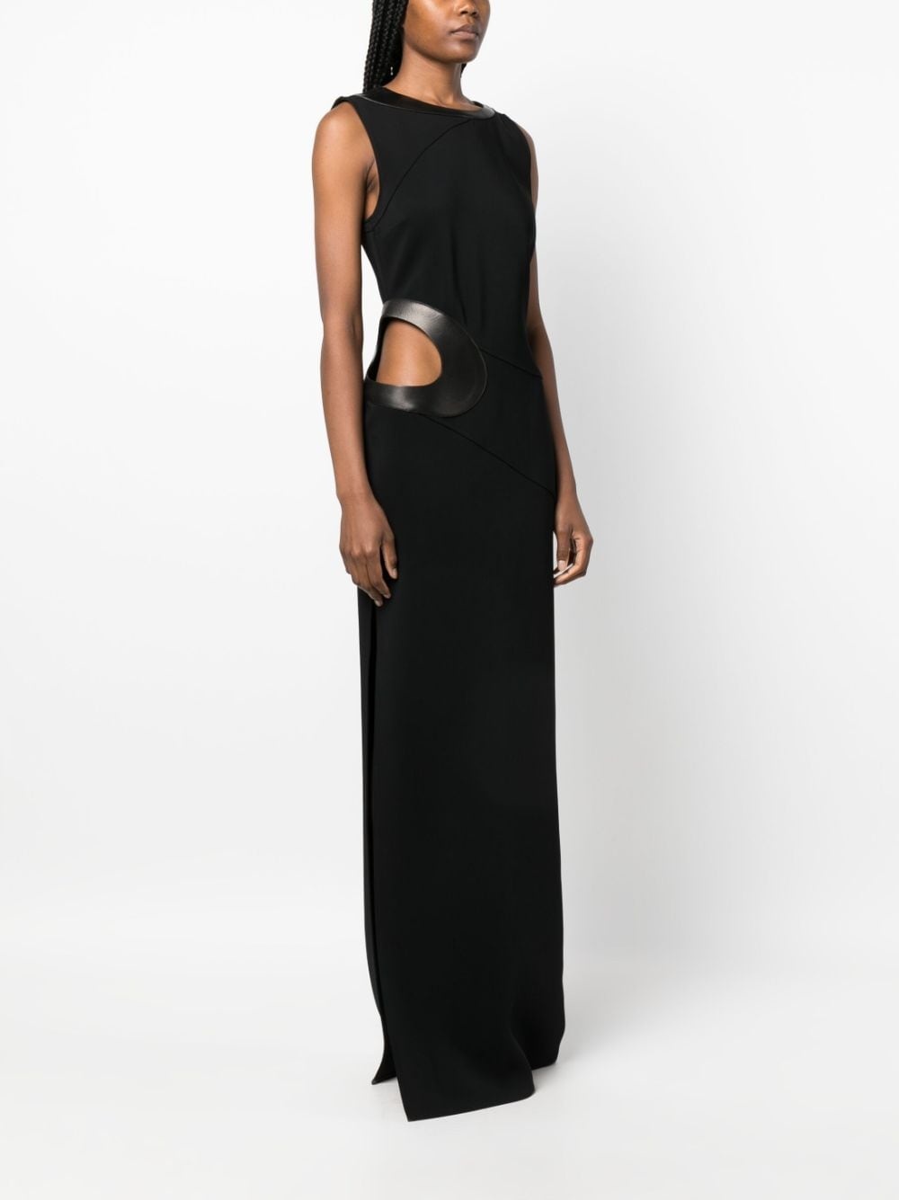 Cady cut-out sleeveless gown - 3