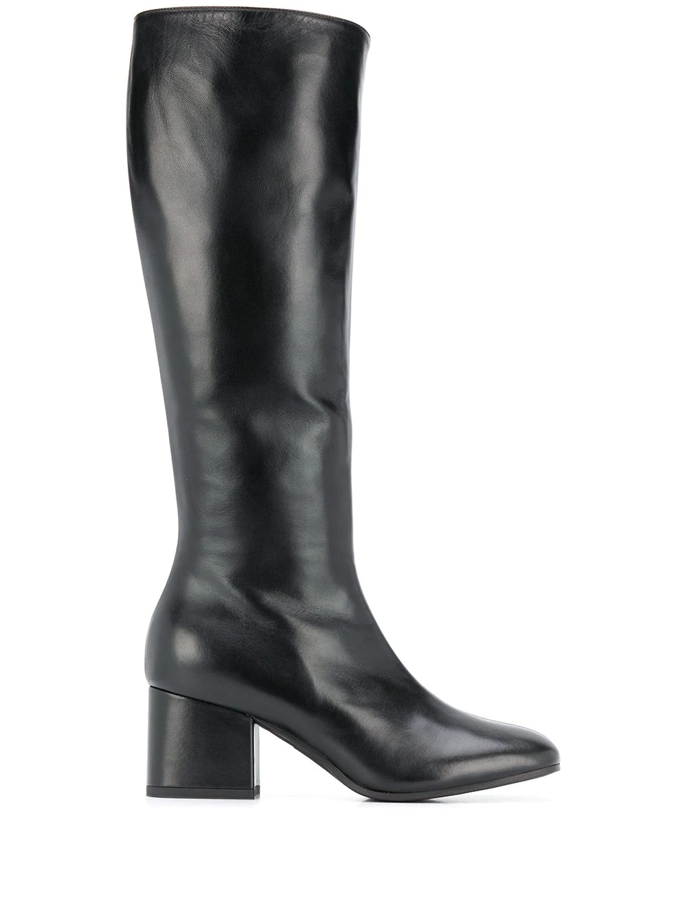 knee-length block-heel 75mm boots - 1