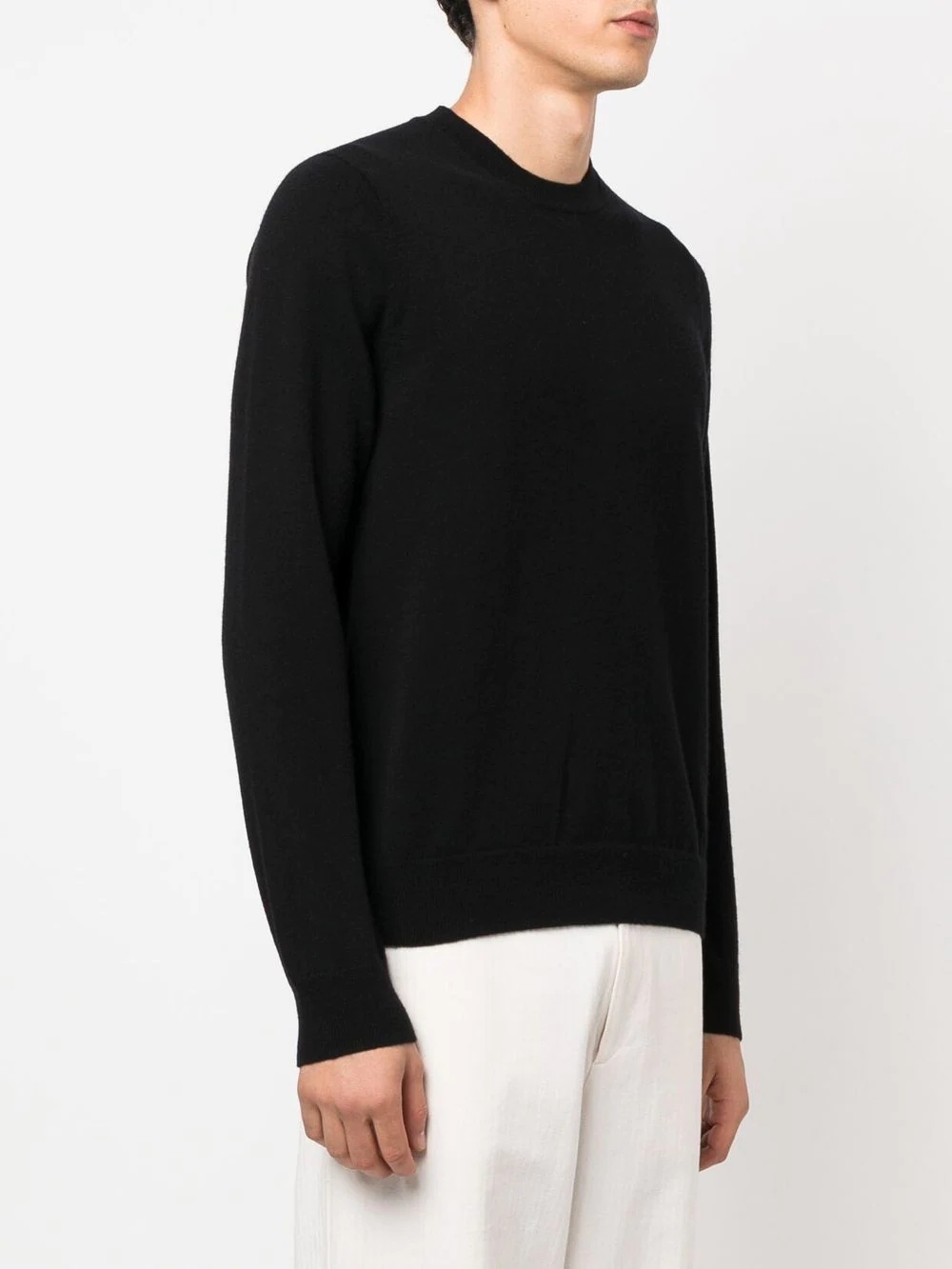 crew neck long-sleeved sweatshirt - 3