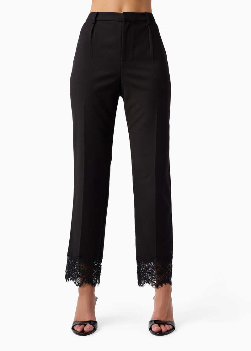 CHEYENNE HIGH RISE CROPPED PANT BLACK 1