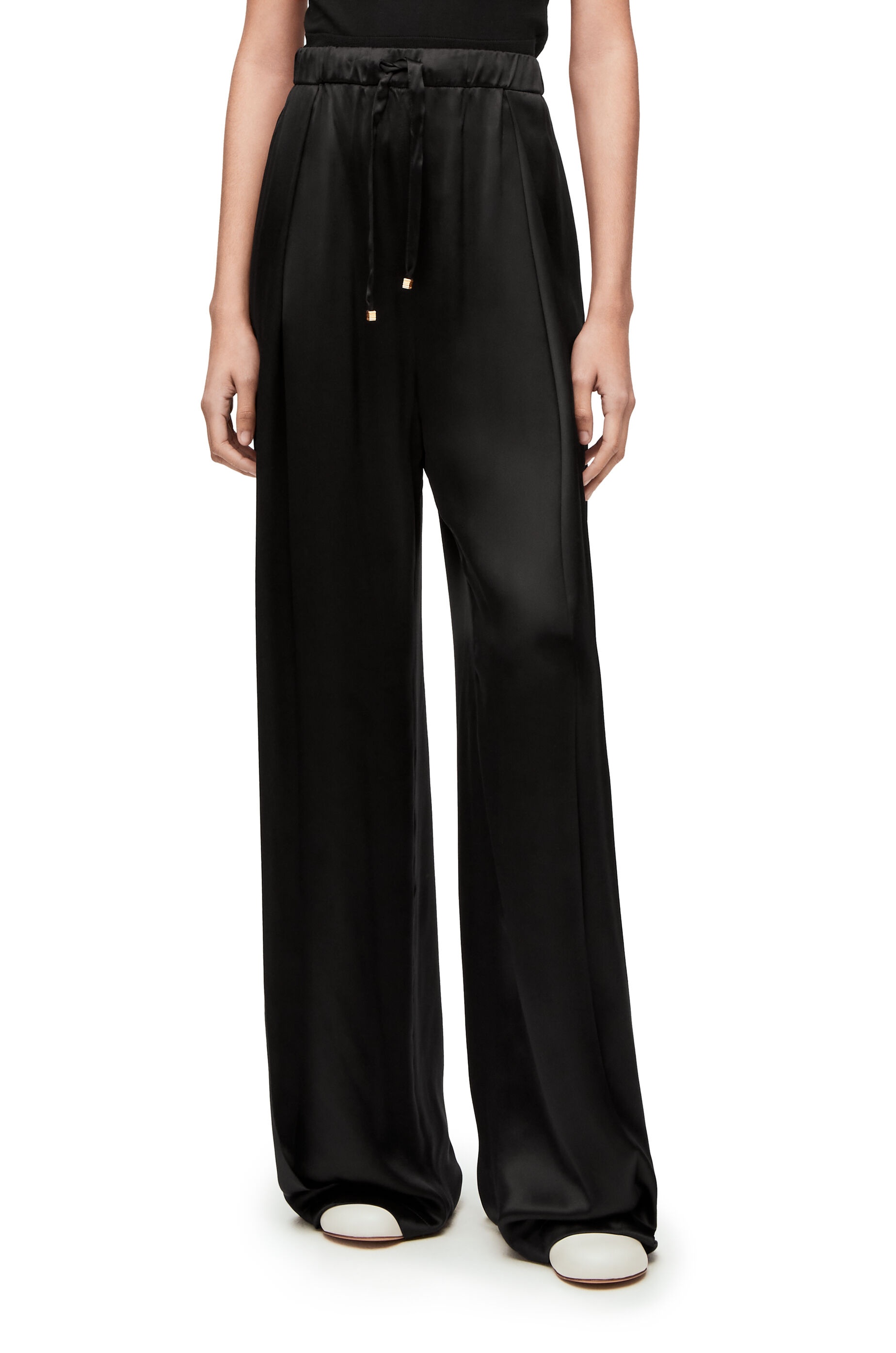 Pyjama trousers in silk satin - 3