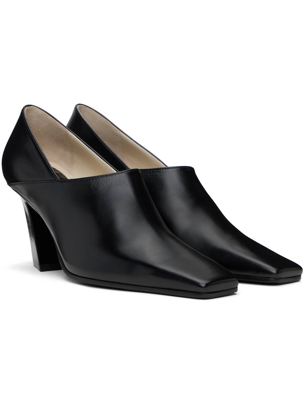 Black Lewis Heels - 4