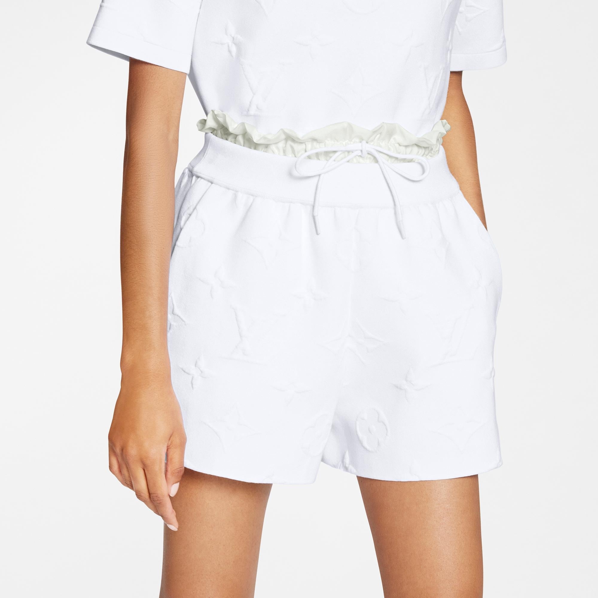 3D Monogram Trompe L’Oeil Mini Shorts - 3