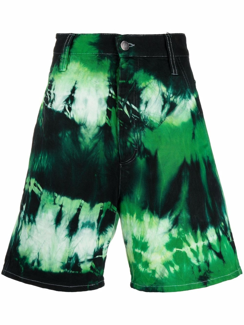 Alex fit tie-dye shorts 1