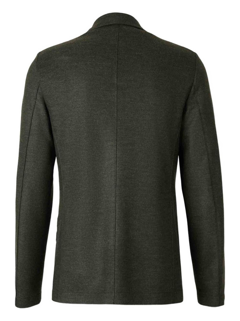 Harris Wharf London patch-pocket single-button blazer outlook