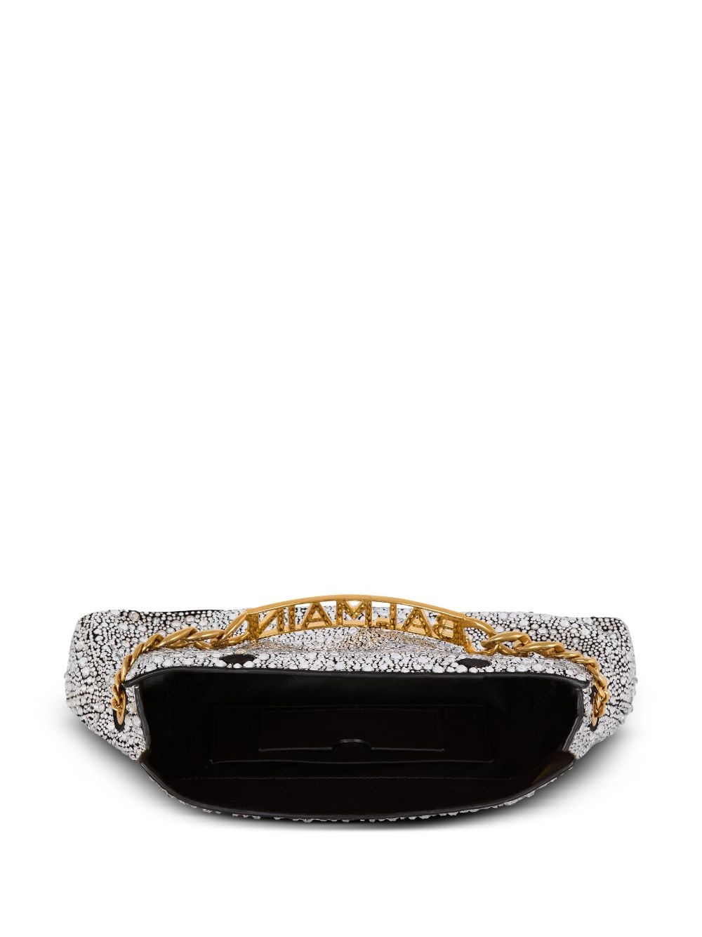 1945 rhinestone-embellished clutch bag - 6