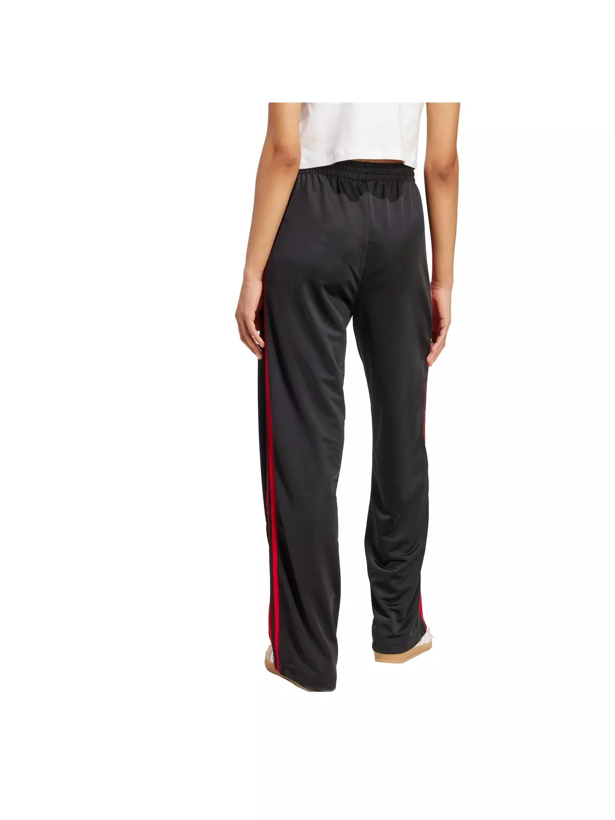 Originals Women's Adicolor Classic Firebird Loose Track Tracksuit Bottoms -Black/Red - 2