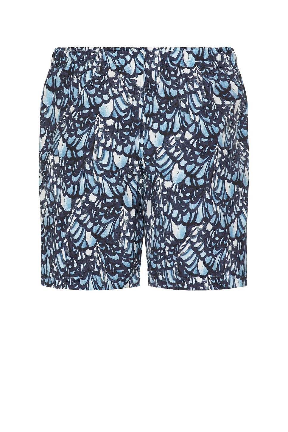 Feather Print Swim Short - 2