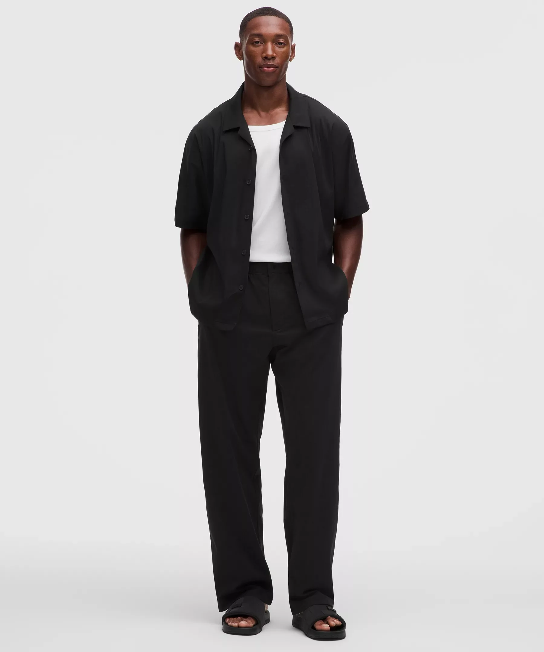 Lightweight Camp-Collar Shirt - 1