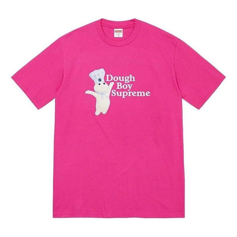 대 Doughboy 티셔츠 '핑크 화이트'SUP-FW22-808 - 1