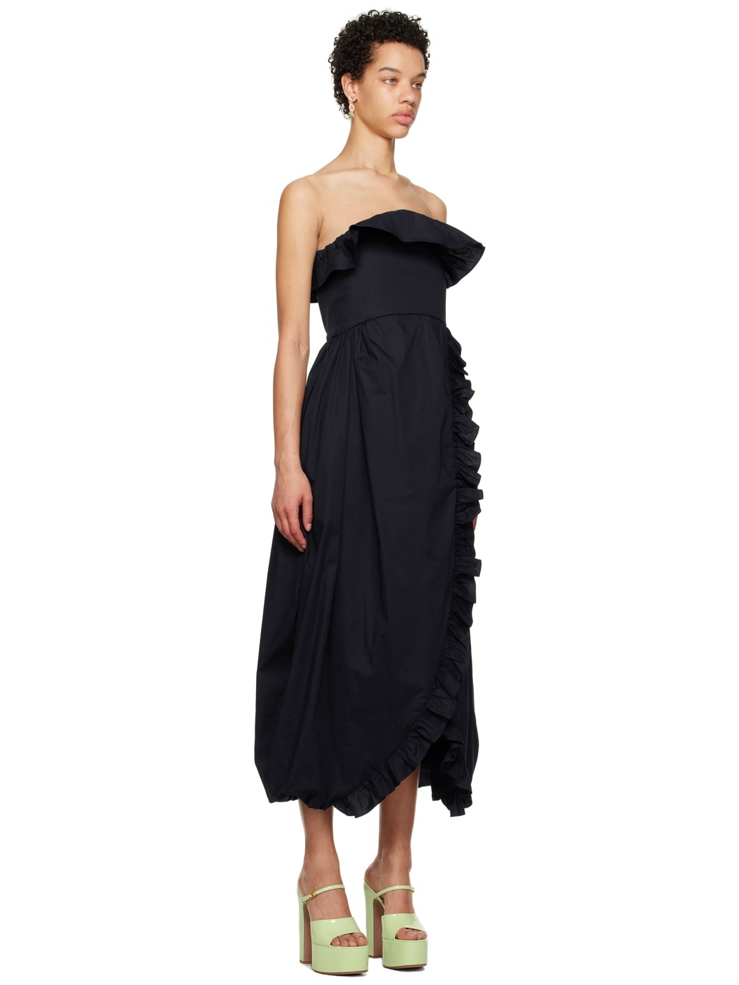 SSENSE Exclusive Navy Sylvia Maxi Dress - 2
