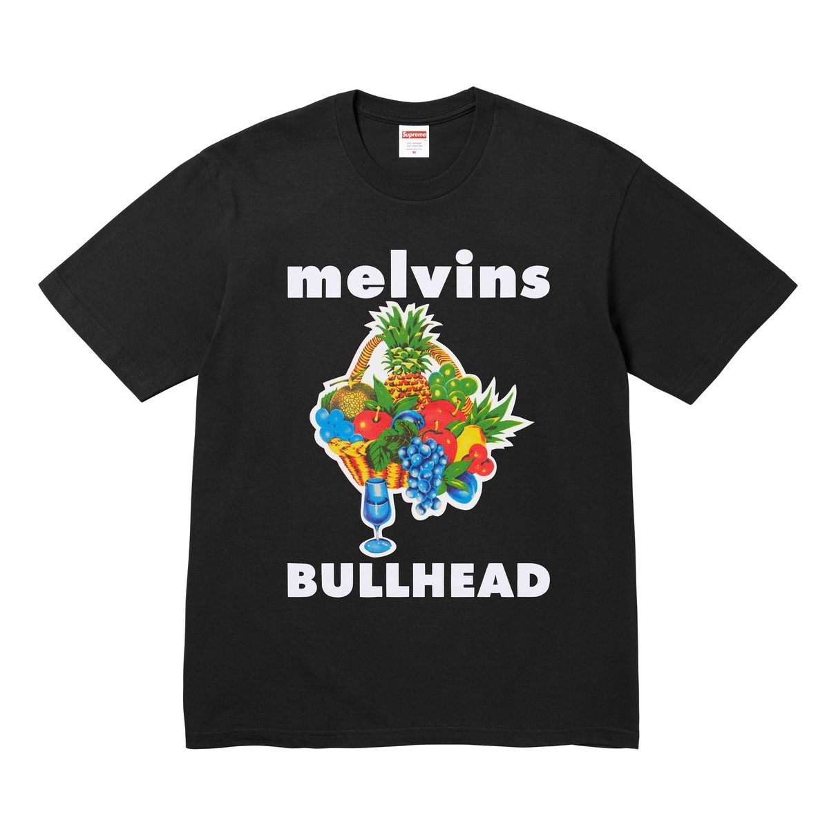 Supreme x Melvins BULLHEAD T-Shirt 'Black White' SUP-SS24-220 - 1