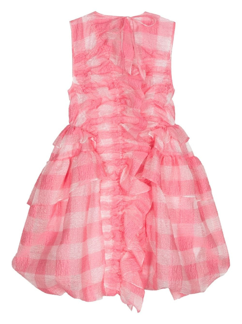 CECILIE BAHNSEN Giselle ruffled minidress outlook