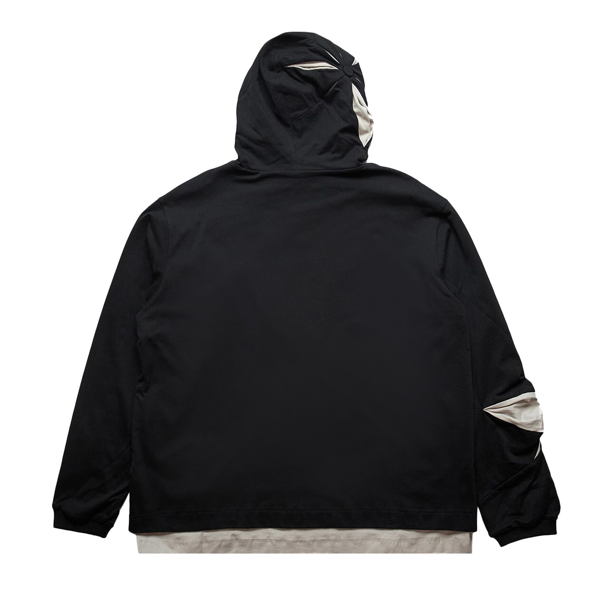 KUSIKOHC Origami Long Hoodie 'Black' - 2